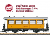 LGB Art.Nr. 30563 - RhB Barwagen C 114