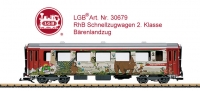 LGB Art. Nr. 30679 - RhB Schnellzugwagen 2. Klasse - Motiv Brenland