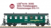 LGB Art. Nr. 36362 SDG/Fichtelbergbahn - SDG Personenwagen Nr. 970-111
