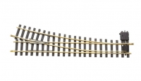 Art.No. LGB 18050 - Right Manual Turnout, R5, 15