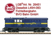 Spur G - Art.Nr. 26451 - Diesellok L45H-083 Fichtelbergbahn