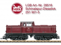 Spur G - Art.Nr. 28516 Narrow Gauge Diesel Locomotive 251 901-5