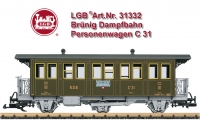 LGB Art.No. 31332 - BDB Passenger Car, Car Number C 31