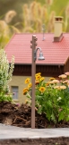 POLA G - Art.No. 333232 - Wooden pole with arc light, 2 pieces