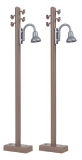 POLA G - Art.No. 333232 - Wooden pole with arc light, 2 pieces