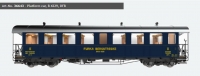 36643 Pullman IIm, Plattformwagen, B 4229, DFB, blau