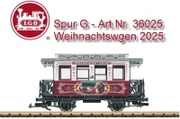 Spur G - Art.No. - 36025 Christmas Car for 2025