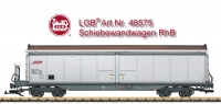48575 RhB Type Haik-v Sliding Wall Boxcar