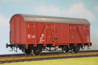 Art. No. 0005-0101-2 HSB rolling trestles - with Boerman closed freight wagon