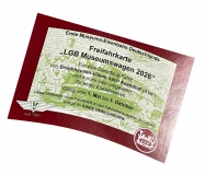  Spur G - Art.Nr. 41026 - Museumswagen LGB 2026