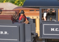 LGB Art. No. 20284 - NC RR Mogul Steam Locomotive