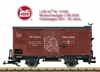 Spur G - Art.Nr. 41026 - Museumswagen LGB 2026