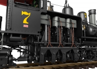 Spur G - Art.No. - 26701 RC & BT RR Shay Steam Locomotive No. 7
