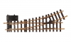 Art.No. LGB 16150 - Left Electric Turnout, R3, 22.5