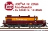 Spur G - Art.Nr. 25559 - Alco-Diesellok DL 535 E Nr. 101 D&S