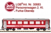 Spur G - Art.Nr. 30683 - Personenwagen 2. Kl. FO