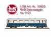 Spur G - Art.Nr. 33520 RhB Salonwagen