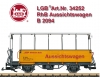 LGB Art.No. 34252 - RhB Observation Car