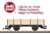 Spur G - Art.Nr. 41035 Offener Hochbordwagen mit Holzaufbau