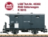 LGB Art.No. 45302 - RhB Boxcar - K 5615