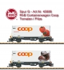 Spur G - Art.No. 45888 - RhB coop Container Transport Car Set