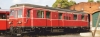 Art. No. 600563 - railcar - HSB EP V  Condition 1996, red, suction air brake