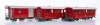KISS Swiss - 660100-3 Set with 1x AB und 2x B Passenger Car