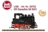 LGB Art. No.:  20753 DR Steam Locomotive, Road Number 99 5001
